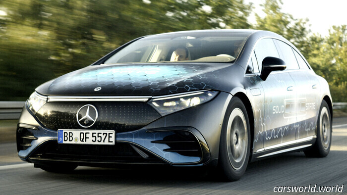Mercedes necesitaba una batería de estado sólido para igualar el récord de autonomía de Lucid en vehículos eléctricos | Carscoops